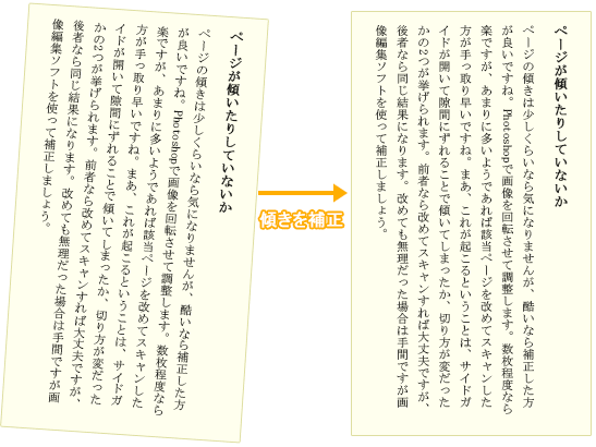 本の自炊方法④ 「確認と補正」