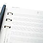 ドラムフレーズをメモするための手帳用自作五線譜