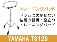 おすすめトレーニングパッドTS12S / YAMAHA