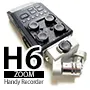 ドラム録音用にZOOM ハンディーレコーダー H6を購入